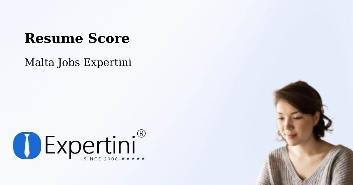 Resume Score & Job Description Match Tool – Marsaskala - Malta Jobs Expertini